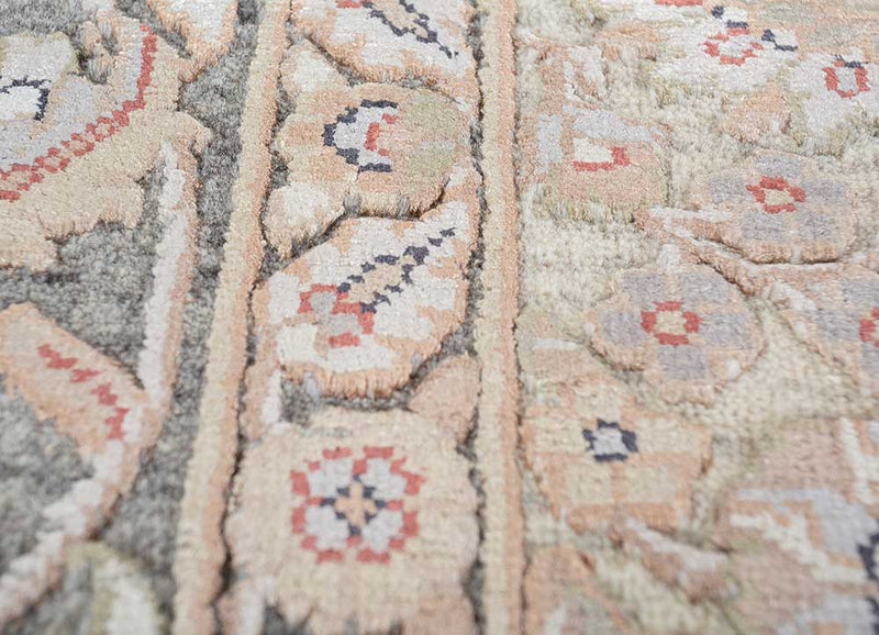 Alfombra de lana - 210 x 150 cm - beige claro