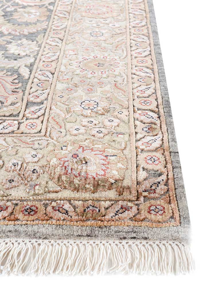 Alfombra de lana - 210 x 150 cm - beige claro