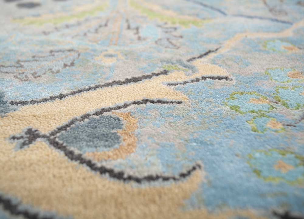 Alfombra de diseño - 300 x 240 cm - azul cielo