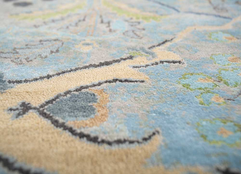 Alfombra de diseño - 300 x 240 cm - azul cielo