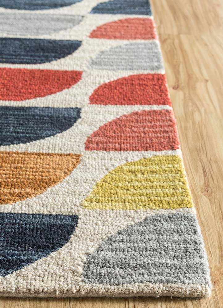 Alfombra de lana - 390 x 240 cm - multicolor