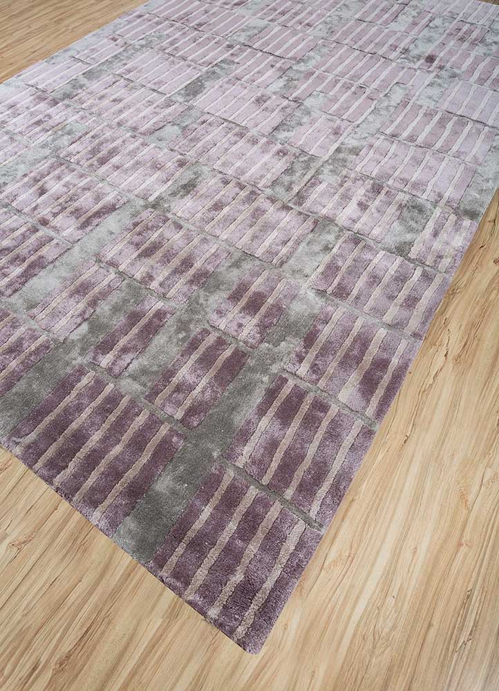 Alfombra de diseño - 270 x 180 cm - púrpura
