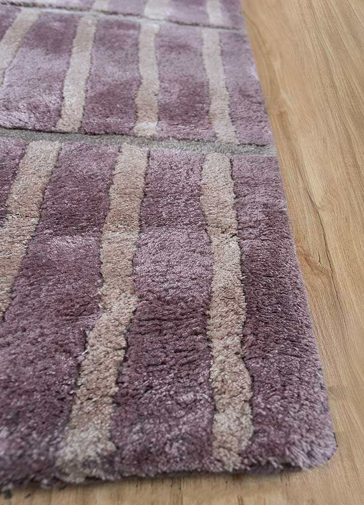 Alfombra de diseño - 270 x 180 cm - púrpura