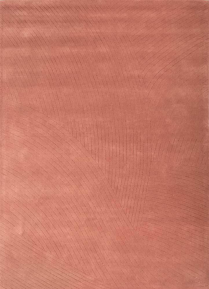 Alfombra de lana - 238 x 168 cm - naranja