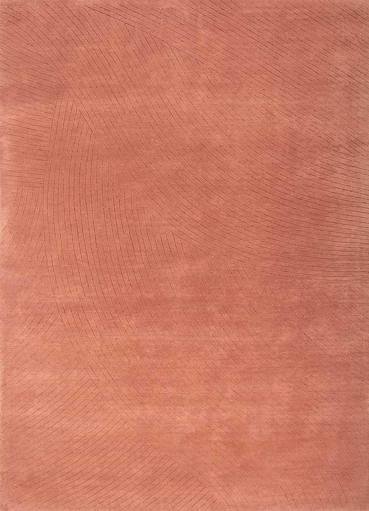 Alfombra de lana - 242 x 163 cm - naranja