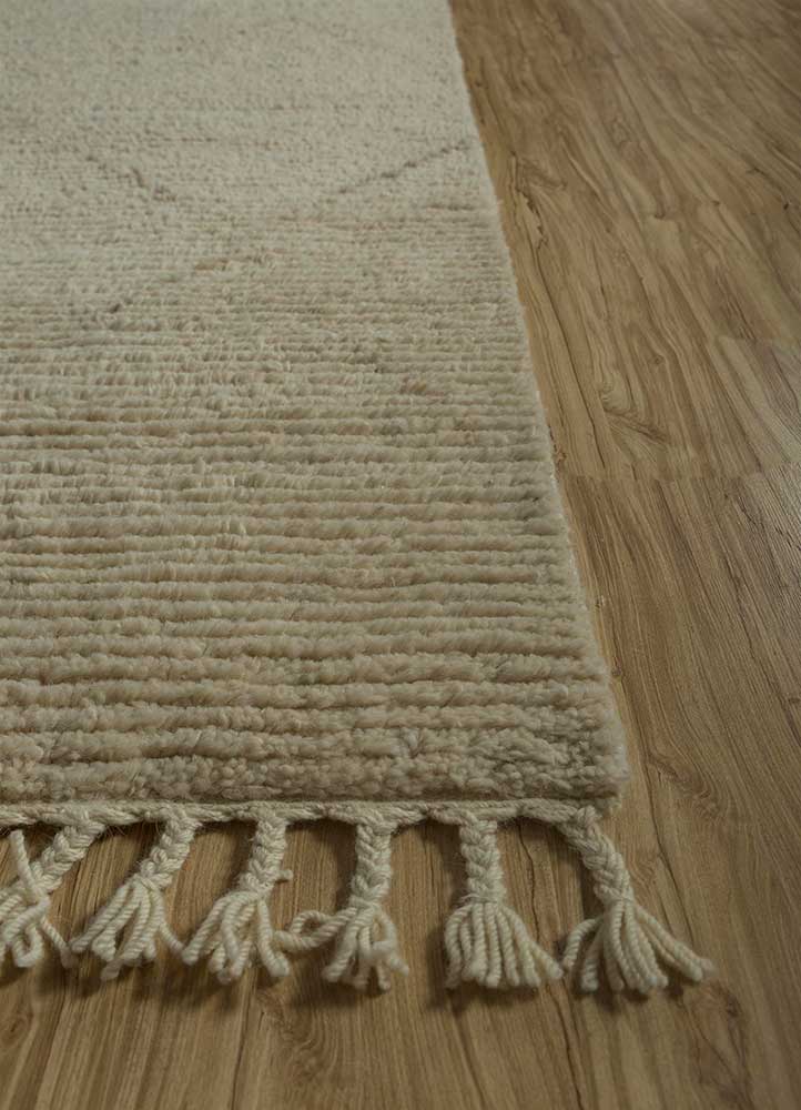 Alfombra de lana - 420 x 300 cm - crema