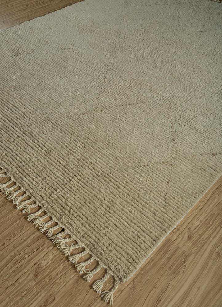 Alfombra de lana - 420 x 300 cm - crema