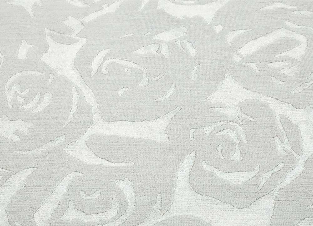 Alfombra de lana - 240 x 120 cm - gris claro