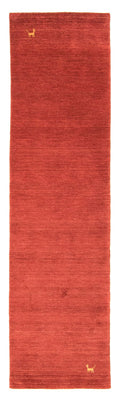 Alfombra de pasillo Alfombra Gabbeh - Indus - 200 x 80 cm - rojo