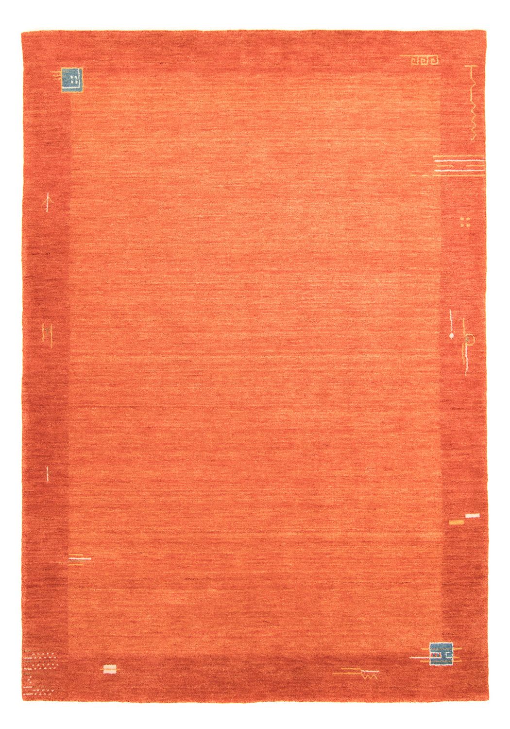 Alfombra Gabbeh - Indus - 180 x 120 cm - rojo