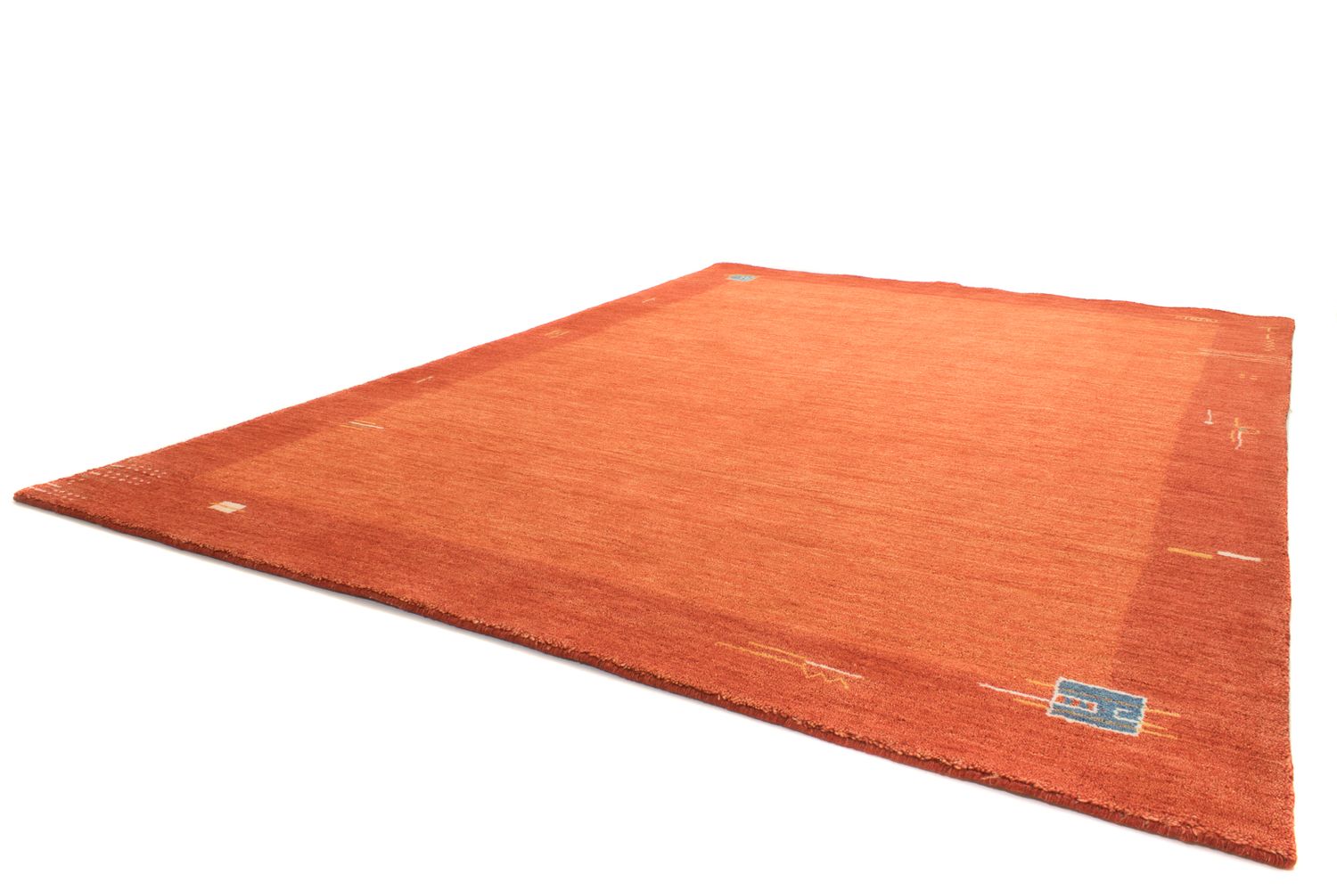 Alfombra Gabbeh - Indus - 300 x 250 cm - rojo