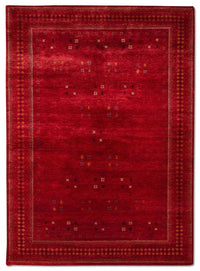 Alfombra Gabbeh - Loribaft Persa - 250 x 200 cm - rojo