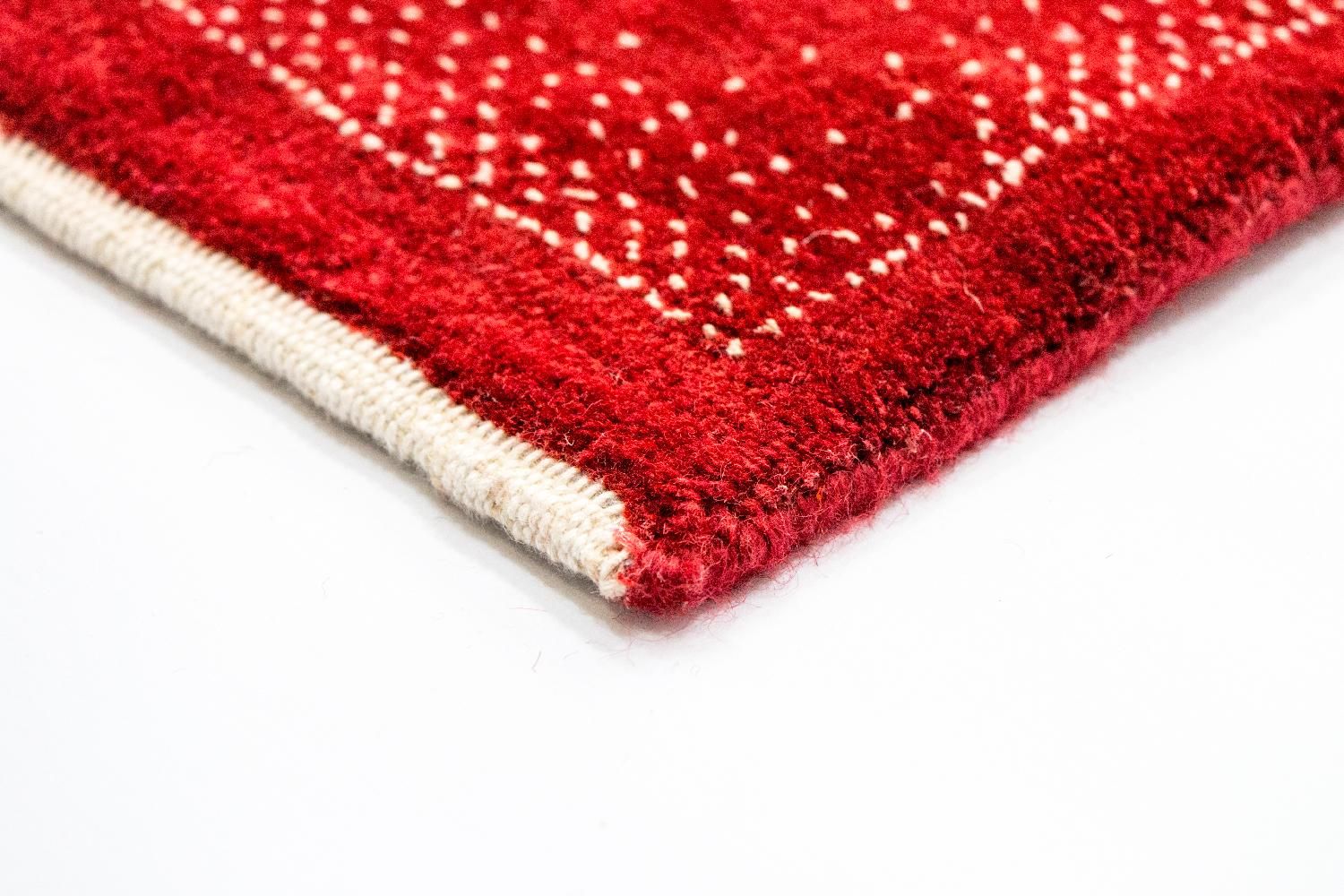 Alfombra Gabbeh - Loribaft Persa - 250 x 200 cm - rojo