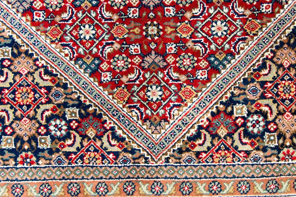 Alfombra persa - Bidjar redondo  - 250 x 250 cm - rojo