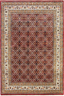 Alfombra persa - Bidjar - 250 x 200 cm - rojo
