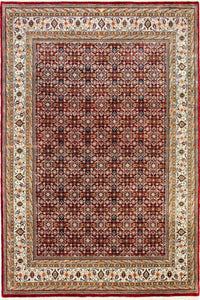 Alfombra persa - Bidjar - 250 x 200 cm - rojo