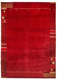 Alfombra de Nepal - 140 x 70 cm - rojo