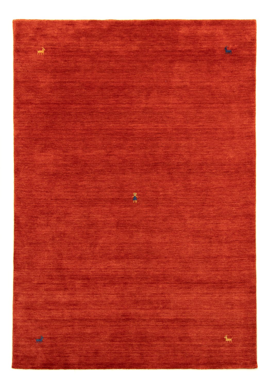 Alfombra Gabbeh - Indus - 300 x 250 cm - rojo