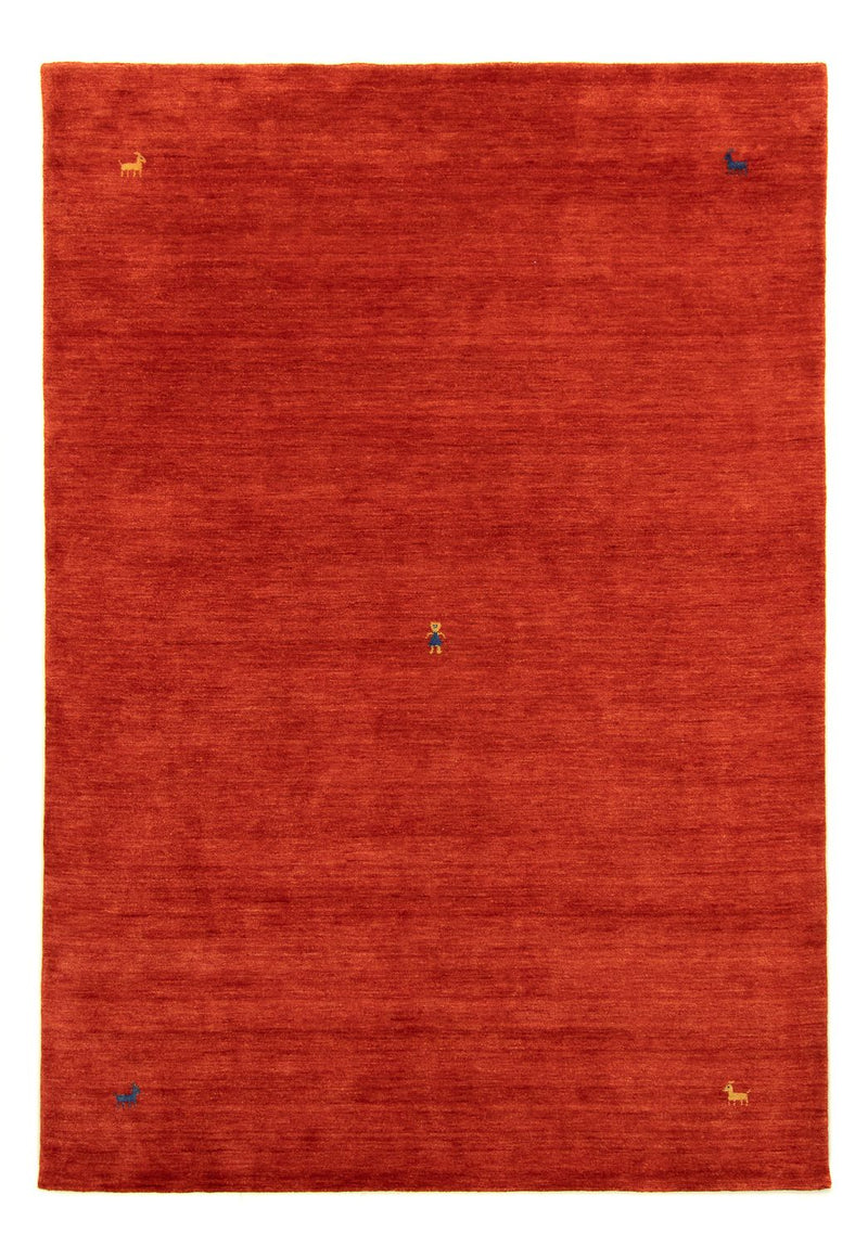 Alfombra Gabbeh - Indus - 300 x 250 cm - rojo