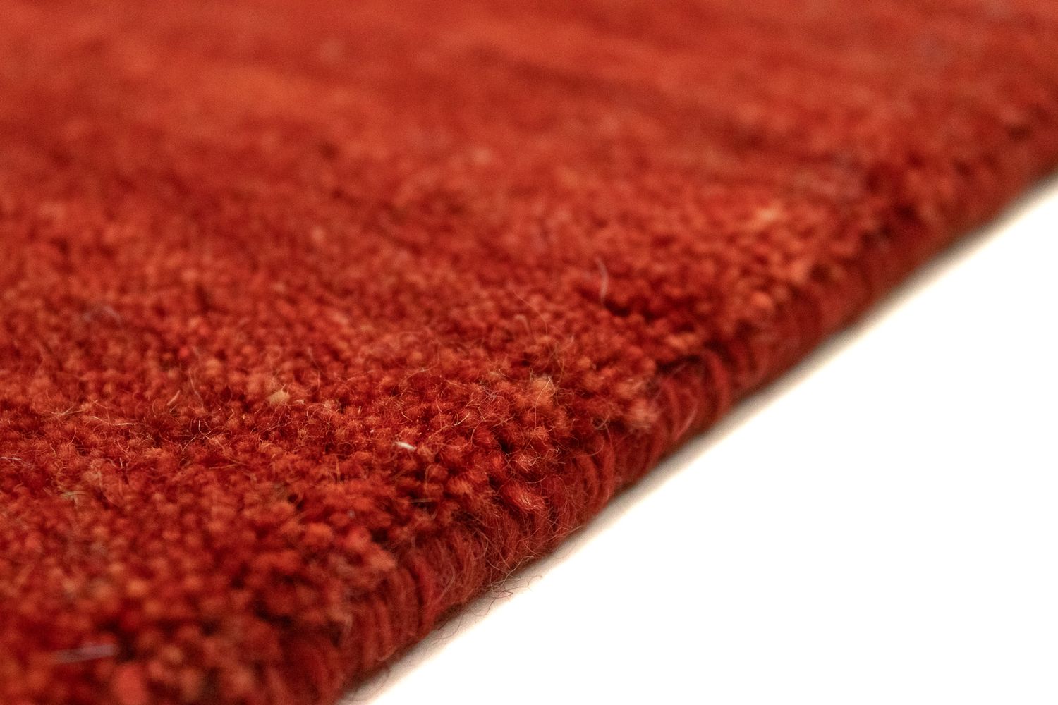 Alfombra Gabbeh - Indus - 300 x 250 cm - rojo