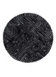 Alfombra redondo  - 180 x 180 cm - gris