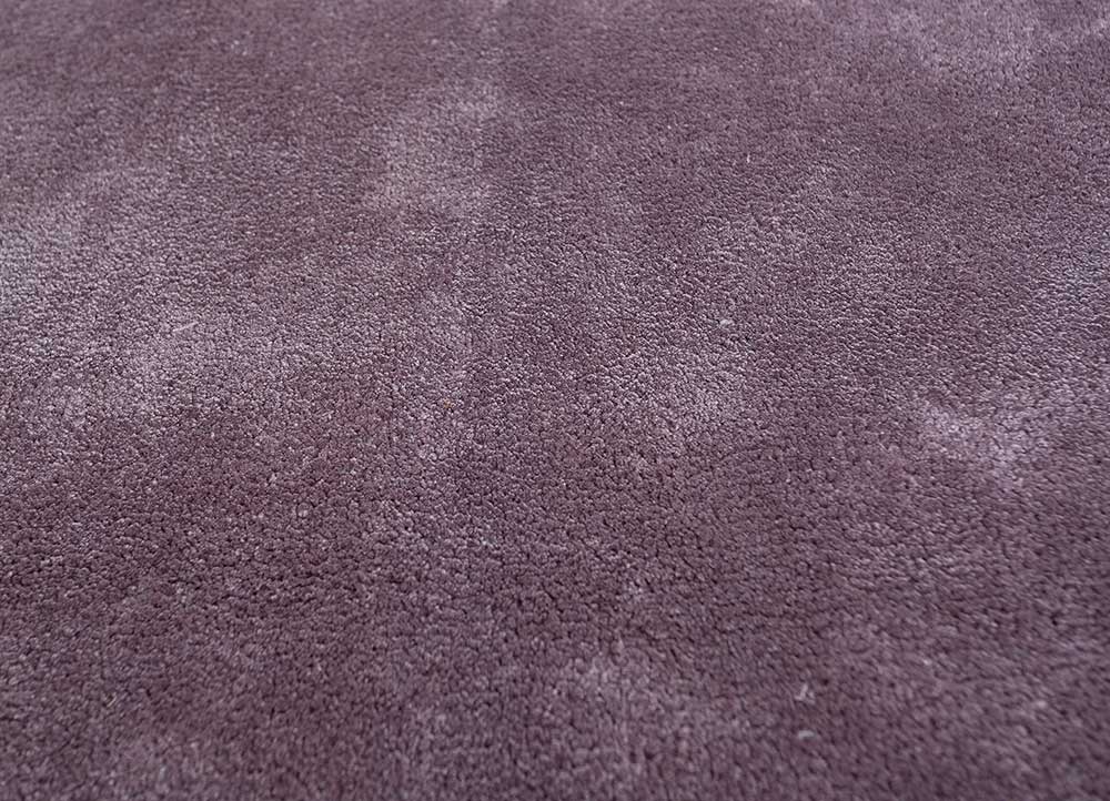 Alfombra de diseño redondo  - 180 x 180 cm - púrpura