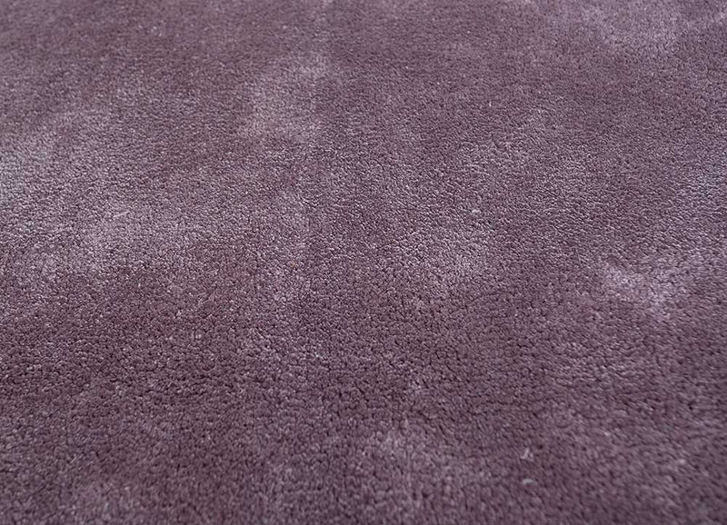 Alfombra de diseño redondo  - 180 x 180 cm - púrpura