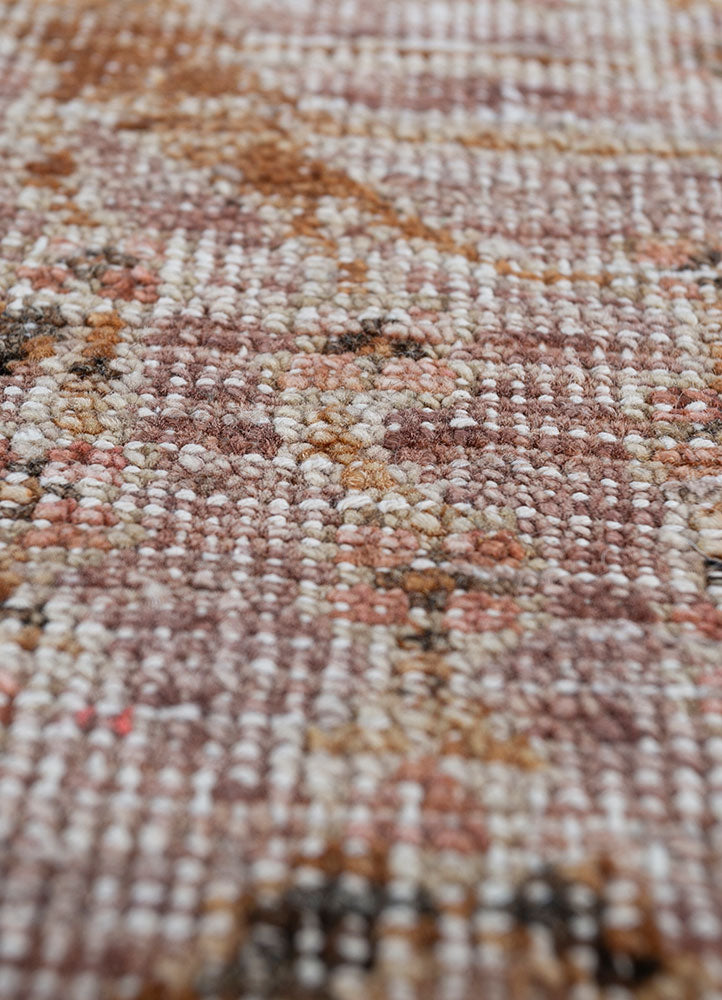 Alfombra de pasillo Alfombra de lana - 240 x 75 cm - naranja