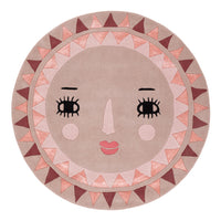Cara de Sol Alfombra Infantil Redondo – product image