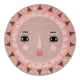 Cara de Sol Alfombra Infantil Redondo