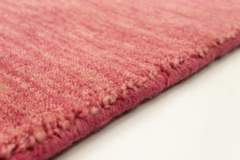Alfombra de pasillo Alfombra Gabbeh - Indus - 400 x 80 cm - rosa