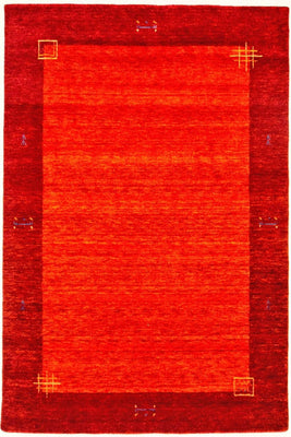Alfombra Gabbeh - Indus - 300 x 200 cm - óxido