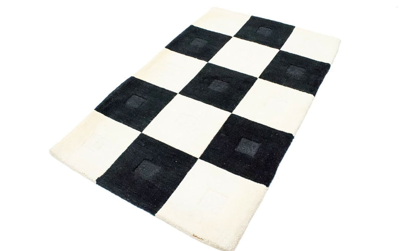 Alfombra de lana - 150 x 90 cm - multicolor