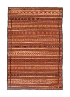 Alfombra Kelim - Oriental - 242 x 166 cm - marrón