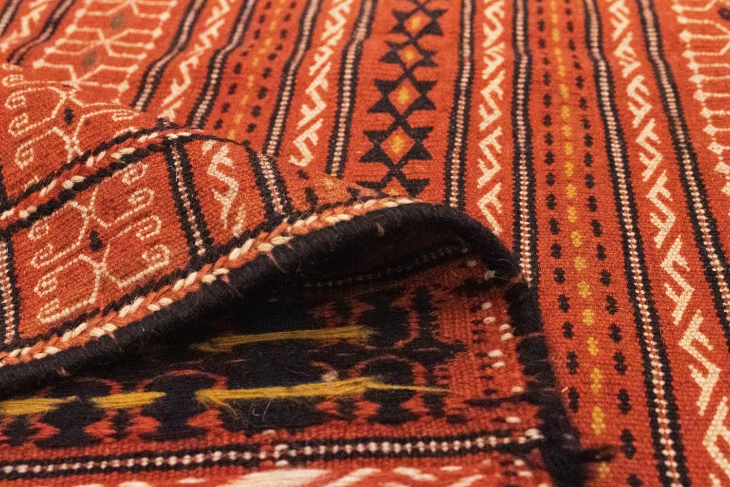 Alfombra Kelim - Oriental - 242 x 166 cm - marrón
