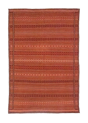 Alfombra Kelim - Oriental - 242 x 166 cm - marrón