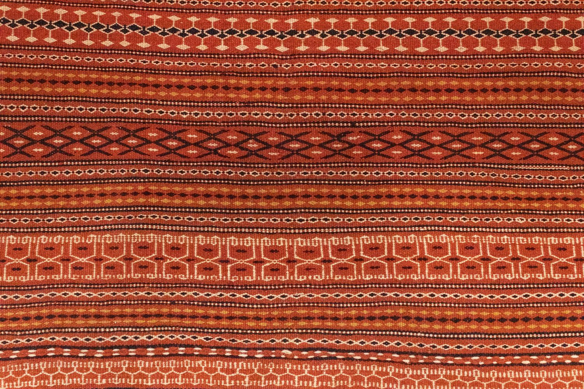 Alfombra Kelim - Oriental - 242 x 166 cm - marrón