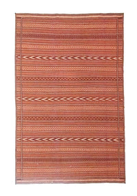 Alfombra Kelim - Oriental - 293 x 200 cm - marrón