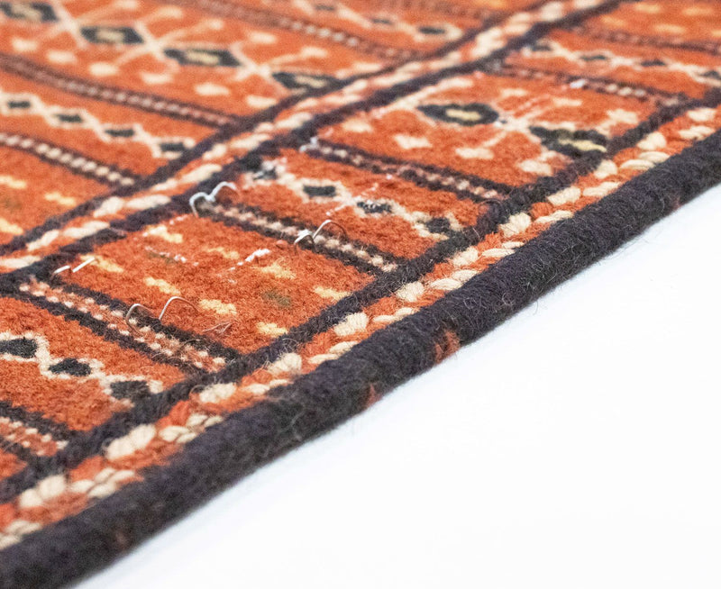 Alfombra Kelim - Oriental - 300 x 194 cm - naranja