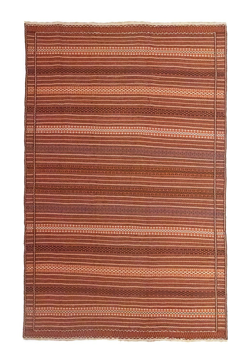 Alfombra Kelim - Oriental - 300 x 195 cm - marrón