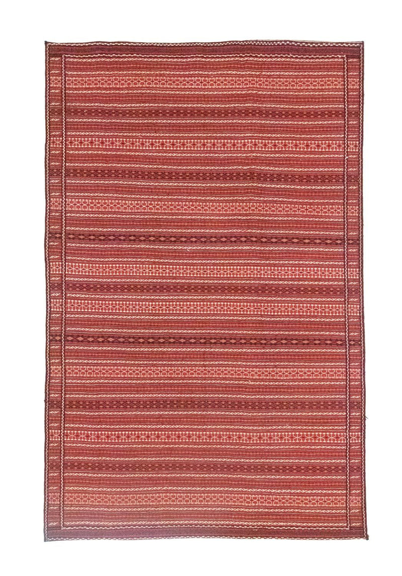 Alfombra Kelim - Oriental - 301 x 197 cm - rojo