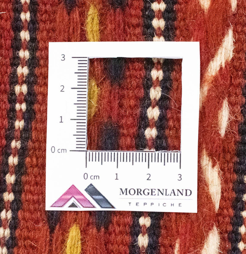 Alfombra Kelim - Oriental - 301 x 197 cm - rojo