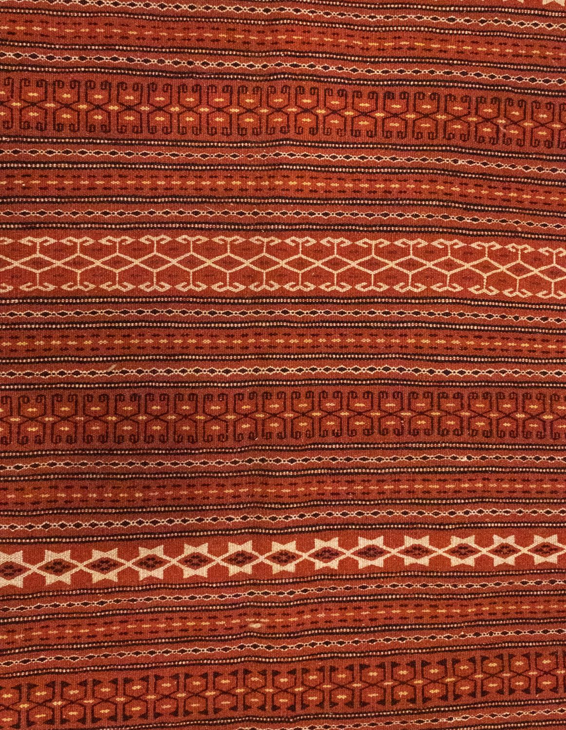 Alfombra Kelim - Oriental - 305 x 198 cm - naranja