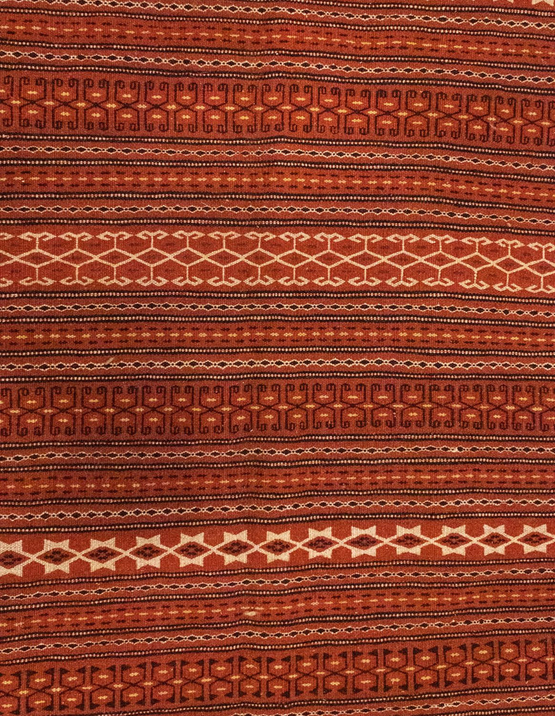 Alfombra Kelim - Oriental - 305 x 198 cm - naranja
