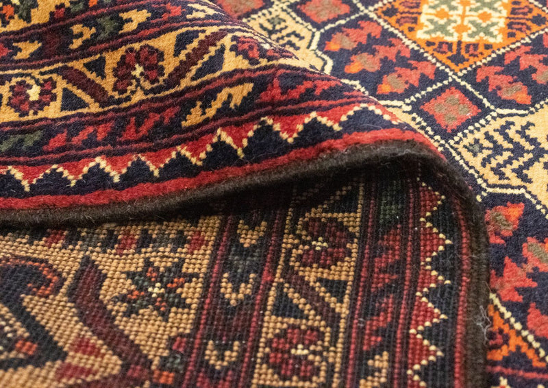 Alfombra afgana - 288 x 198 cm - rojo