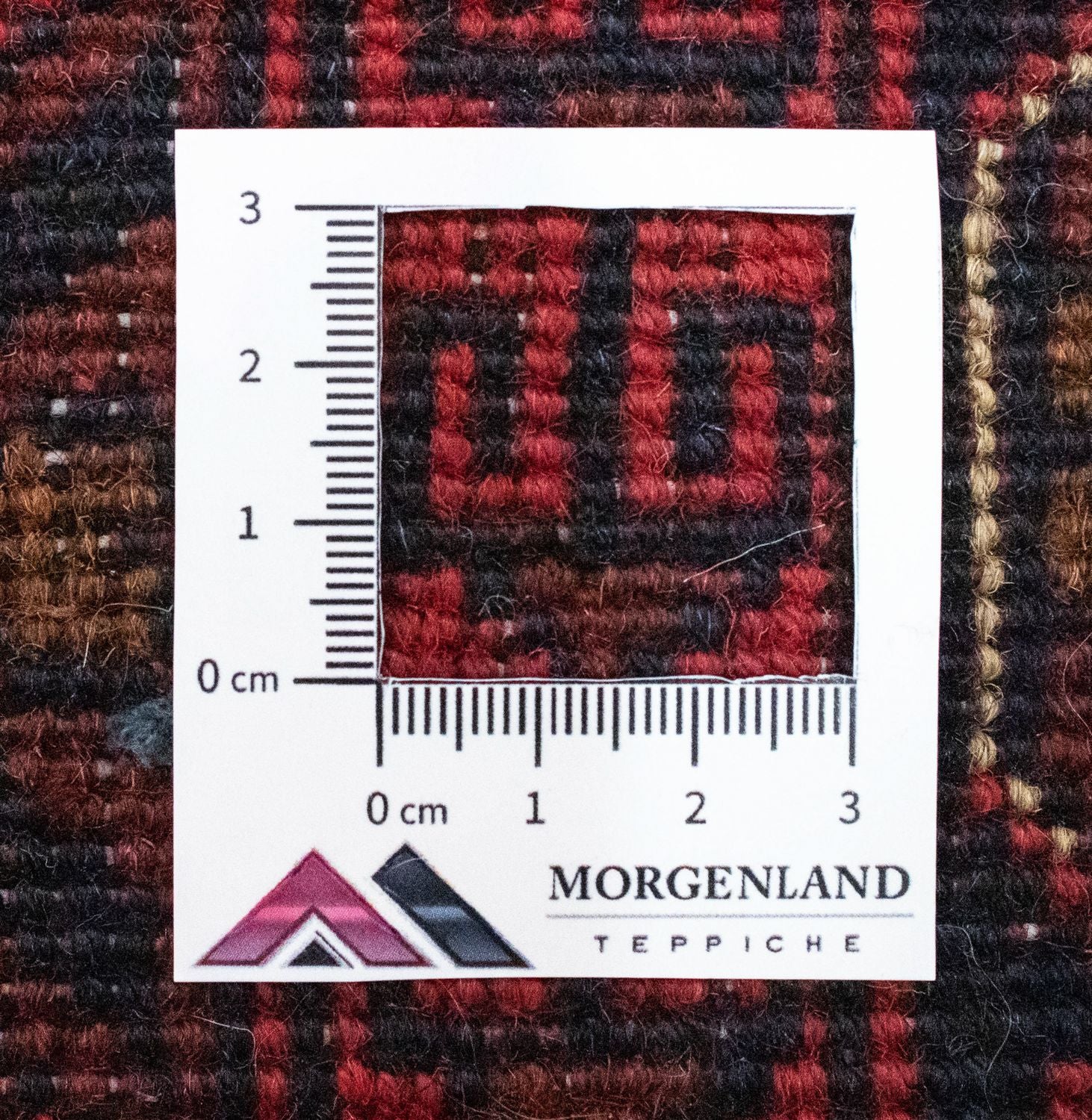 Alfombra afgana - Kunduz - 299 x 200 cm - rojo