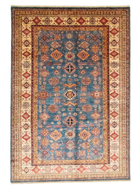 Alfombra Ziegler - Kazak - 303 x 205 cm - azul