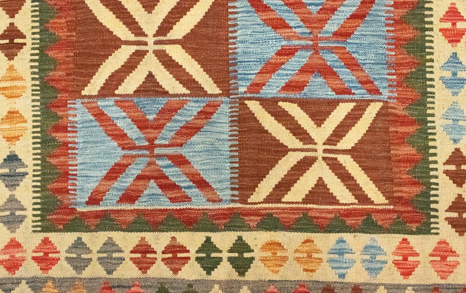 Alfombra Kelim - Oriental - 206 x 154 cm - naranja