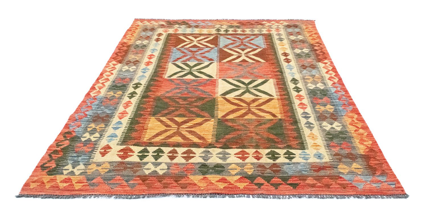 Alfombra Kelim - Oriental - 206 x 154 cm - naranja