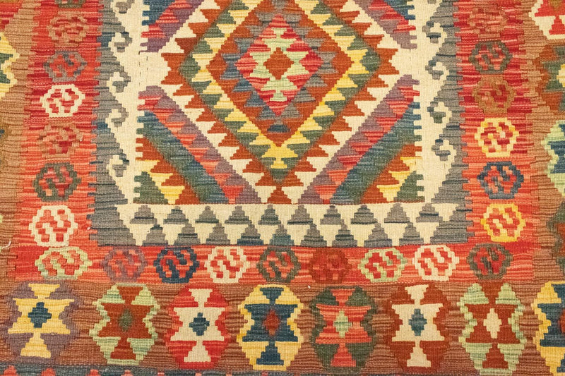 Alfombra Kelim - Oriental - 203 x 148 cm - naranja